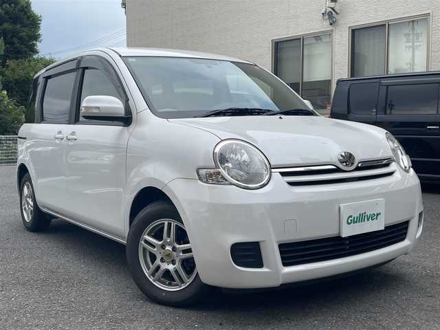 トヨタ シエンタ G 静岡県 2010(平22)年 3.7万km ホワイトパールクリスタルシャイン 社外ナビ/フルセグTV/DVD/CD/バックカメラ/左後パワースライドドア/右後イージークローザー/ETC/前後ドライブレコーダー/社外14インチAW/スチールホイール付スタッドレスタイヤ車内積載/スマートドアロックキー/取扱説明書/R4/R6点検記録簿有