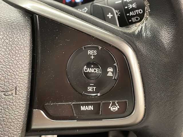 ホンダ シビック ハッチバック 道央・札幌 2018(平30)年 6.5万km ホワイトオーキッドパール /社外ナビ：MDV-D504BT/（CD/DVD/SD/BT/ラジオ/フルセグ）//レーダークルーズコントロール//LEDヘッドライト//衝突被害軽減システム//アイドリングストップ//横滑り防止機能//レーンキープアシスト//アイドリングストップ//社外ドライブレコーダー//ビルトインETC//オートライト//フォグライト//オートエアコン//スペアキー