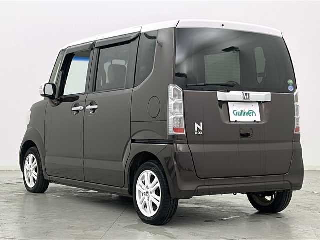 ホンダ Ｎ ＢＯＸ 2トーン G Lパッケージ 宮城県 2015(平27)年 4.5万km プレミアムディープモカパール 禁煙車/あんしんパッケージ/・シティブレーキアクティブシステム/・サイドカーテンエアバック/両側パワースライドドア/純正SDナビ/・CD.DVD.SD.BT/フルセグTV/バックカメラ/HIDヘッドライト/ETC/ECONスイッチ/横滑り防止装置/プッシュスタート/スマートキー/純正14インチアルミホイール/純正フロアマット/シートバックテーブル