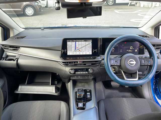 日産 ノート X 福岡県 2022(令4)年 2.2万km ビビットブルー / スーパーブラック 2トーン ワンオーナー　/レーダークルーズコントロール　/純正メーカーナビ（Ｂｌｕｅｔｏｏｔｈ・ＴＶ・ラジオ）/全方位カメラ　/バックモニター　/ビルトインＥＴＣ２．０　/ブラインドスポットモニター/前方ドライブレコーダー　/ＬＥＤライト　/ＨＤＭＩ入力端子/USB入力端子/C-type入力端子/純正フロアマット/プッシュスタート/スマートキー/保証書/取扱説明書