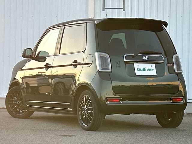 ホンダ Ｎ ＯＮＥ 愛媛県 2023(令5)年 0.5万km ブリティッシュグリーンP 純正ナビ（フルセグ/Bluetooth/USB）/バックカメラ/ＥＴＣ/ドライブレコーダー前後/シートヒーター/ホンダセンシング/LED/オートライト/コーナーセンサー/純正フロアマット/純正アルミホイール/フォグランプ