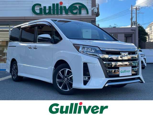 トヨタ ノア Si ダブルバイビーⅡ 大阪府 2019(令1)年 5.7万km ホワイトパールクリスタルシャイン 純正ナビ（フルセグTV/Bluetooth/AM・FM）/バックカメラ/ETC/ドラレコ内蔵型デジタルインナーミラー/両側パワースライドドア/クルーズコントロール/アイドリングストップ/クリアランスソナー/先行車発進告知機能/プッシュスタート/純正16インチアルミホイール