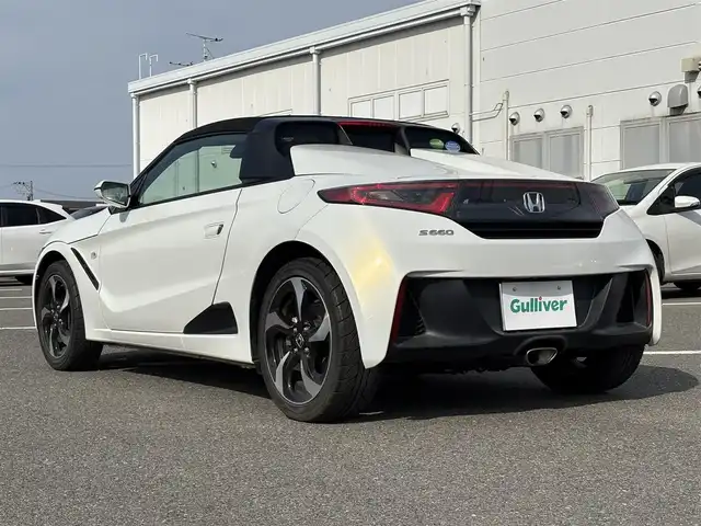 ホンダ Ｓ６６０ α 大分県 2016(平28)年 1.5万km プレミアムスターホワイトパール ・オーディオ(BT.HDMI.USB)/・バックカメラ/・衝突軽減ブレーキ/・パドルシフト/・ETC/・クルーズコントロール/・ハーフレザーシート/・オートライト/・フロアマット/・スマートキー/・プッシュスタート/・純正ホイール