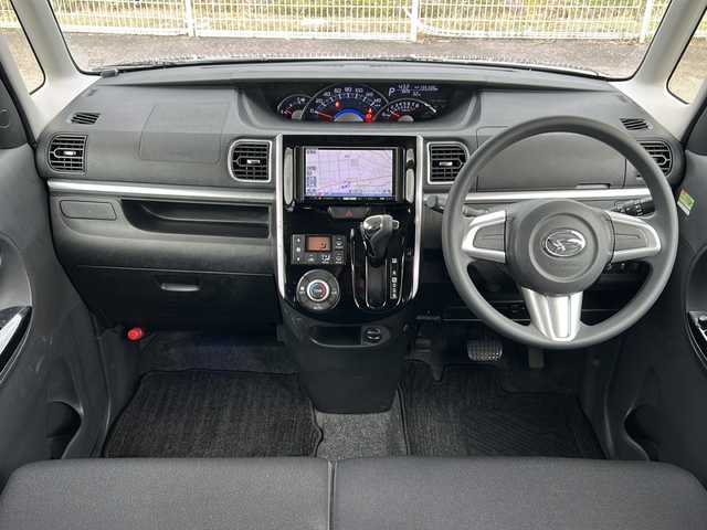 ダイハツ タント カスタム X SA 富山県 2014(平26)年 13.6万km ブラックマイカメタリック ４ＷＤ　/アルミホイール（純正）　/社外ＨＤＤナビ【フルセグＴＶ／ＤＶＤ／ＣＤ】　/衝突被害軽減システム　/横滑り防止装置　/オートエアコン　/スタッドレスタイヤ積込　/フォグランプ　/ＥＴＣ　/片側パワースライドドア/エンジンスタートボタン/ベンチシート/エアバッグ【W+サイド】/ドアバイザー