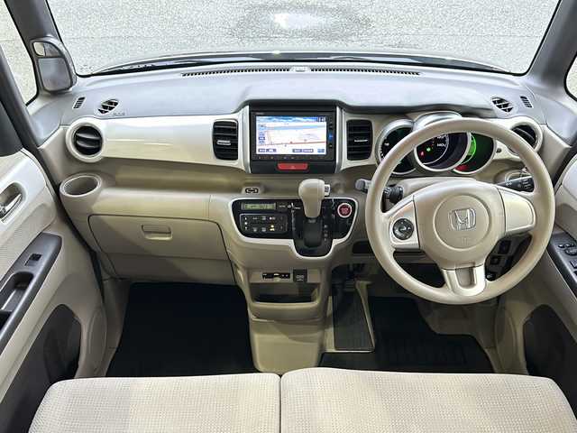 ホンダ Ｎ ＢＯＸ G Lパッケージ 愛知県 2016(平28)年 11.8万km プレミアムディープモカパール 登録時117885km/純正１４インチアルミ/純正ナビＴＶ/ＣＤ／ＢＴ/バックカメラ/片側パワースライドドア/純正フロアマット　/電動格納ミラー/ミラーウインカー/ＥＴＣ/保証書/取扱説明書/スマートキー×2