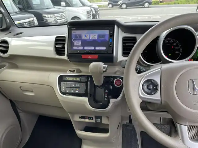 ホンダ Ｎ ＢＯＸ G Lパッケージ 兵庫県 2016(平28)年 11.8万km プレミアムディープモカパール (株)IDOMが運営する【じしゃロン姫路店】の自社ローン専用車両になります。こちらは現金またはオートローンご利用時の価格です。自社ローンご希望の方は別途その旨お申付け下さい/純正１４インチアルミ/純正ナビＴＶ/ＣＤ／ＢＴ/バックカメラ/片側パワースライドドア/純正フロアマット　/電動格納ミラー/ミラーウインカー/ＥＴＣ/保証書/取扱説明書/スマートキー×2