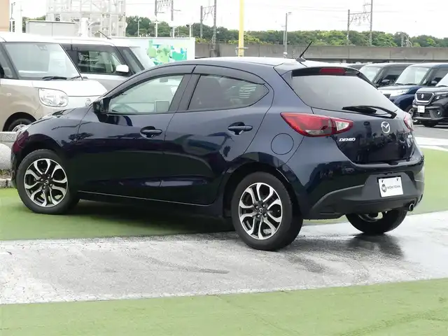マツダ デミオ XD ツーリング 千葉県 2014(平26)年 4.3万km ディープクリスタルブルーマイカ スマートシティブレーキサポート/ブラインドスポットモニタリング/アクティブ・ドライビング・ディスプレイ/純正SDナビ/地デジTV/【DVD/CD再生機能　Bluetooth接続】/バックカメラ/ドライブレコーダー（前後撮影）/革巻きステアリング/ステアリングスイッチ/パドルシフト/ETC/LEDヘッドライト/フォグライト/ウインカーミラー/サイド/カーテンエアバッグ/アドバンストキーレスエントリー