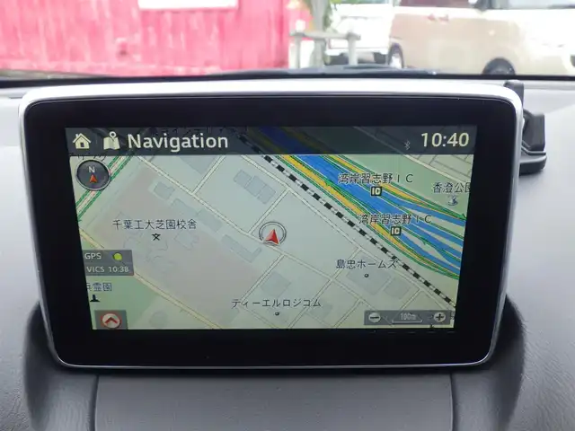 マツダ デミオ XD ツーリング 千葉県 2014(平26)年 4.3万km ディープクリスタルブルーマイカ スマートシティブレーキサポート/ブラインドスポットモニタリング/アクティブ・ドライビング・ディスプレイ/純正SDナビ/地デジTV/【DVD/CD再生機能　Bluetooth接続】/バックカメラ/ドライブレコーダー（前後撮影）/革巻きステアリング/ステアリングスイッチ/パドルシフト/ETC/LEDヘッドライト/フォグライト/ウインカーミラー/サイド/カーテンエアバッグ/アドバンストキーレスエントリー