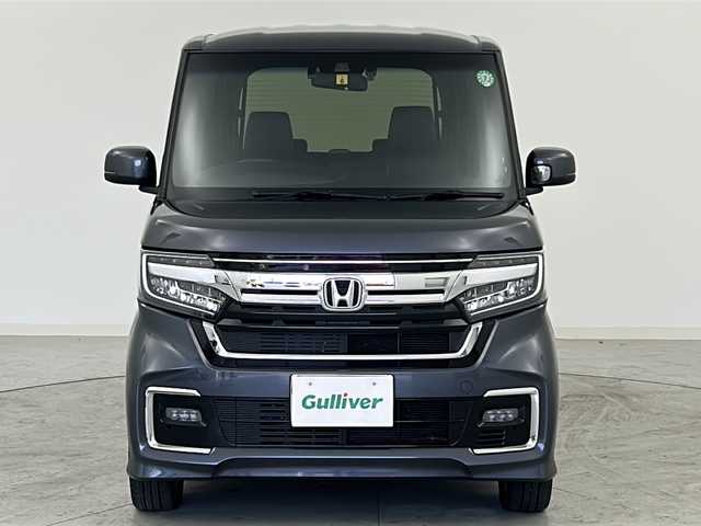 ホンダ Ｎ ＢＯＸ カスタム L ターボ 宮城県 2022(令4)年 4.9万km メテオロイドグレーメタリック Honda SENSING		/・衝突軽減ブレーキ/・路外逸脱抑制機能/・アダプティブクルーズコントロール/・車線維持支援システム/ワンオーナー/両側パワースライドドア/純正7型ナビ/CD.DVD.BT.USB/フルセグTV/バックカメラ/ハーフレザーシート/シートヒーター/革巻ステアリング/ステアリングスイッチ/パドルシフト/電動パーキングブレーキ/純正ドライブレコーダーF/ビルトインETC/純正フロアマッド/純正15インチAW/LEDヘッドライト/LEDフォグランプ/ロールサンシェード/ヘッドライトレベライザー/プッシュスタート/スマートキー/シートバックテーブル/横滑り防止機能