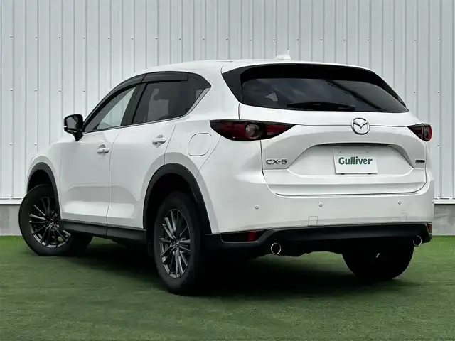 マツダ ＣＸ－５ XD スマートエディション 香川県 2020(令2)年 4.3万km スノーフレイクホワイトパールマイカ 登録時走行距離：42833km/純正ナビ（ナビSD無し）/→AM/FM/フルセグTV/Bluetooth/→CD/DVD再生/パノラマビューモニター/ヘッドアップディスプレイ/前後ドライブレコーダー/アダプティブクルーズコントロール/ステアリングリモコン/革巻きステアリング/電子パーキング/ALPINE製社外フリップダウンモニター/LEDオートライト/純正17インチAW/ブラインドスポットモニター/SCBS/TCS/クリアランスソナー