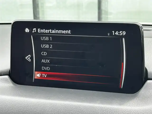 マツダ ＣＸ－５ XD スマートエディション 香川県 2020(令2)年 4.3万km スノーフレイクホワイトパールマイカ 登録時走行距離：42833km/純正ナビ（ナビSD無し）/→AM/FM/フルセグTV/Bluetooth/→CD/DVD再生/パノラマビューモニター/ヘッドアップディスプレイ/前後ドライブレコーダー/アダプティブクルーズコントロール/ステアリングリモコン/革巻きステアリング/電子パーキング/ALPINE製社外フリップダウンモニター/LEDオートライト/純正17インチAW/ブラインドスポットモニター/SCBS/TCS/クリアランスソナー