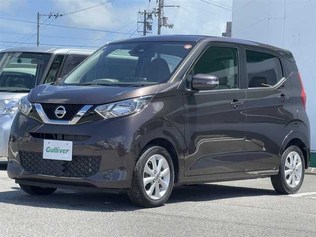 日産 デイズ X 徳島県 2019(令1)年 5.4万km アッシュブラウンM 純正9インチナビ/全周囲カメラ/バックカメラ/フルセグTV/ETC/ドライブレコーダー（前のみ）/コーナーセンサー（前後）/純正フロアマット/横滑り防止装置/盗難防止装置/衝突軽減システム/オートライト/ハロゲンヘッドライト/スペアキー