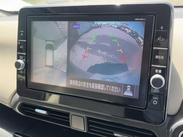 日産 デイズ X 徳島県 2019(令1)年 5.4万km アッシュブラウンM 純正9インチナビ/全周囲カメラ/バックカメラ/フルセグTV/ETC/ドライブレコーダー（前のみ）/コーナーセンサー（前後）/純正フロアマット/横滑り防止装置/盗難防止装置/衝突軽減システム/オートライト/ハロゲンヘッドライト/スペアキー