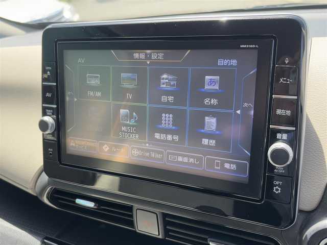 日産 デイズ X 徳島県 2019(令1)年 5.4万km アッシュブラウンM 純正9インチナビ/全周囲カメラ/バックカメラ/フルセグTV/ETC/ドライブレコーダー（前のみ）/コーナーセンサー（前後）/純正フロアマット/横滑り防止装置/盗難防止装置/衝突軽減システム/オートライト/ハロゲンヘッドライト/スペアキー