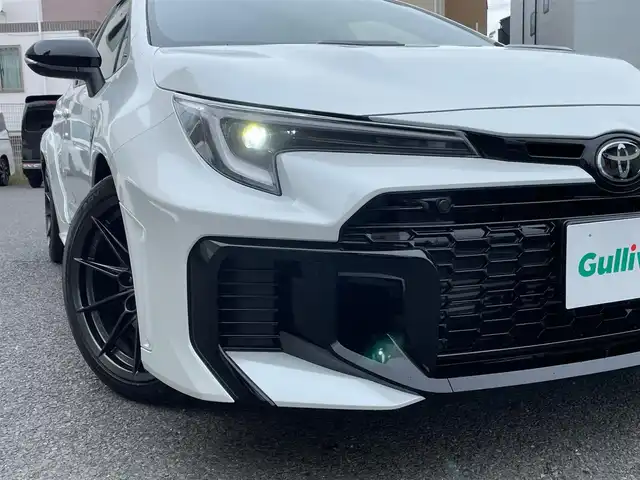 トヨタ ＧＲカローラ RZ 神奈川県 2025(令7)年 0.3万km プラチナホワイトパールマイカ 純正メモリーナビ・地デジTV/バックモニター/ビルトインETC/純正USB/BT/Miracast/ハーフレザーシート/前席シートヒーター/HUD/BBS製18インチ鍛造AW/レッドキャリパー/LEDヘッドライト/トヨタセーフティセンス/レーダークルーズコントロール/PCS/LDA/BSM/RCTA/SEA/RSA/コーナーセンサー/オートハイビーム/寒冷地仕様/プッシュスタート/スマートキー