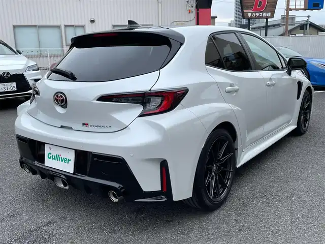 トヨタ ＧＲカローラ RZ 神奈川県 2025(令7)年 0.3万km プラチナホワイトパールマイカ 純正メモリーナビ・地デジTV/バックモニター/ビルトインETC/純正USB/BT/Miracast/ハーフレザーシート/前席シートヒーター/HUD/BBS製18インチ鍛造AW/レッドキャリパー/LEDヘッドライト/トヨタセーフティセンス/レーダークルーズコントロール/PCS/LDA/BSM/RCTA/SEA/RSA/コーナーセンサー/オートハイビーム/寒冷地仕様/プッシュスタート/スマートキー