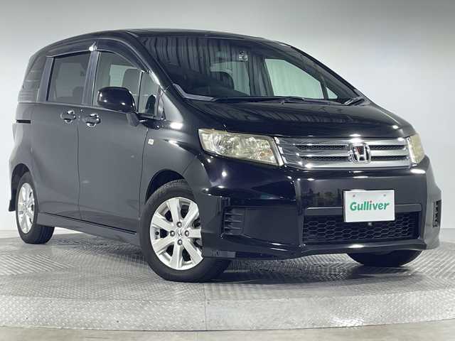 ホンダ フリード スパイク G エアロ 神奈川県 2010(平22)年 9.8万km プレミアムブラキッシュパール パノラマルーフ＆電動サンシェード/社外7型SDナビゲーション【AVN-LS04】/フルセグ　CD DVD　Bluetooth　AUX/バックカメラ/パワースライドドア/社外前後ドライブレコーダー/荷室ランプ/社外ETC/キーレスエントリー/スマートキー/純正１４インチアルミホイール/純正サイド/リアスポイラー/スペアキー