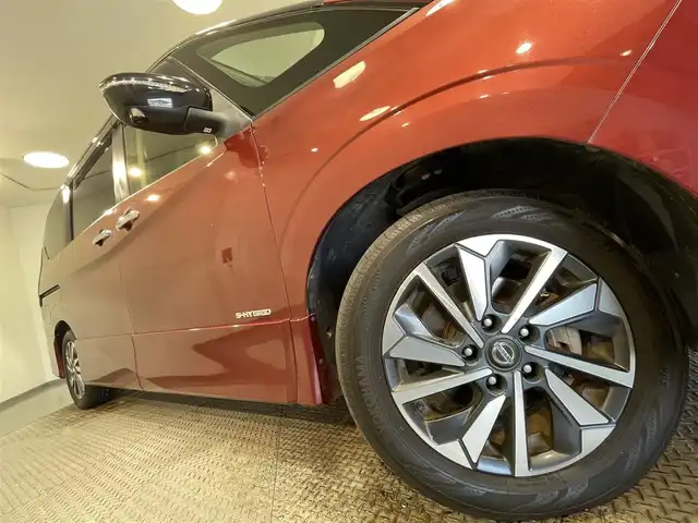 日産 セレナ ハイウェイスター G 愛知県 2020(令2)年 4.2万km マルーンレッド 2トーン 純正10インチナビ/純正11インチ後席モニター/エマージェンシーブレーキ/クルーズコントロール/両側電動スライドドア/全方位カメラ/前方ドライブレコーダー/デジタルルームミラー/ブラインドスポットモニター/コーナーセンサー/オートＬＥＤヘッドライト/スマートキー