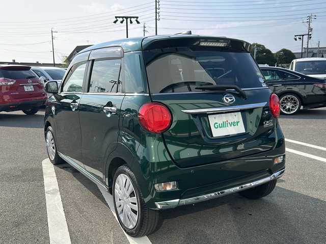 ダイハツ キャスト スタイル X SAⅢ 岐阜県 2018(平30)年 3.8万km ダークエメラルドマイカ 登録時走行距離37459km/純正ＳＤナビ　/フルセグテレビ　/バックモニター　/コーナーセンサー後方　/スマートキー　/スペアキー１本　/ＥＴＣ　/ドライブレコーダー前方/プッシュスタート/パワーウィンドウ/パワーステアリング/アイドリングストップ/エアコンAAC/Ｂｌｕｅｔｏｏｔｈ/ＣＤ／ＤＶＤ可/ＳＤミュージックサーバー/ベンチシート/フルフラットシート/社外フロアマット/ABS/横滑り防止装置/ハロゲンヘッドライト/オートライト/オートマチックハイビーム/エアバッグW/衝突被害軽減システム/ドアバイザー