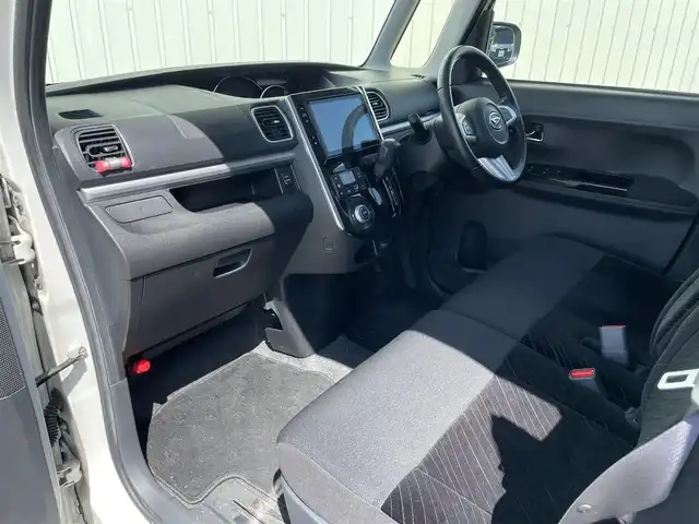 ダイハツ タント カスタム RS SA 富山県 2014(平26)年 5.8万km ホワイト 純正９インチナビ／/フルセグＴＶ／/Ｂｌｕｅｔｏｏｔｈ／/ＤＶＤ再生／/バックカメラ／/両側パワースライドドア／/ＨＤＭｉ入力端子／/衝突軽減ブレーキ／/ステアリングスイッチ／/アイドリングストップ//スマートキー／/ＬＥＤオートライト