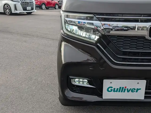 ホンダ Ｎ ＢＯＸ カスタム G L ホンダセンシング 福井県 2020(令2)年 3.7万km プレミアムグラマラスブロンズP 追従クルーズコントロール/ディスプレイオーディオ/・（CD/DVD/Bluetooth）/バックカメラ/ビルトインETC/LEDライト/フロントフォグランプ/サンシェード/純正14インチAW/純正フロアマット/スマートキー