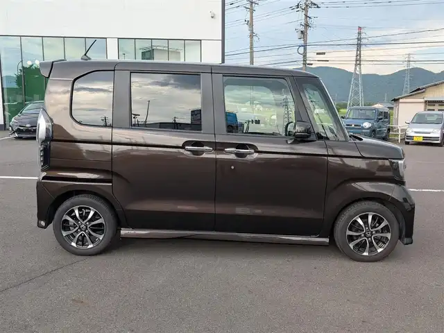 ホンダ Ｎ ＢＯＸ カスタム G L ホンダセンシング 福井県 2020(令2)年 3.7万km プレミアムグラマラスブロンズP 追従クルーズコントロール/ディスプレイオーディオ/・（CD/DVD/Bluetooth）/バックカメラ/ビルトインETC/LEDライト/フロントフォグランプ/サンシェード/純正14インチAW/純正フロアマット/スマートキー