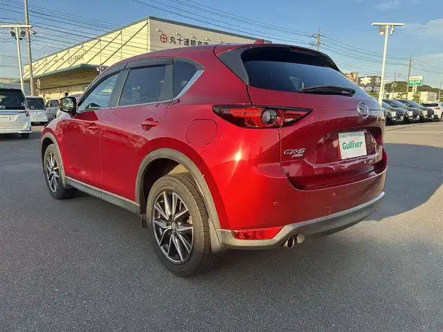 マツダ ＣＸ－５ XD プロアクティブ 岡山県 2017(平29)年 6.1万km ソウルレッドクリスタルM サンルーフ/純正ナビ（AM.FM.BT.TV.CD.DVD）/バックカメラ/D席パワーシート/D/N席シートヒーター/ステアリングヒーター/パワーバックドア/アダプティブクルーズコントロール/クリアランスソナー/電子パーキングシステム/ETC/レーンキープアシスト/ヘッドアップディスプレイ/プッシュスタート/スマートキー