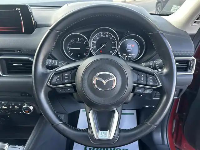 マツダ ＣＸ－５ XD プロアクティブ 岡山県 2017(平29)年 6.1万km ソウルレッドクリスタルM サンルーフ/純正ナビ（AM.FM.BT.TV.CD.DVD）/バックカメラ/D席パワーシート/D/N席シートヒーター/ステアリングヒーター/パワーバックドア/アダプティブクルーズコントロール/クリアランスソナー/電子パーキングシステム/ETC/レーンキープアシスト/ヘッドアップディスプレイ/プッシュスタート/スマートキー
