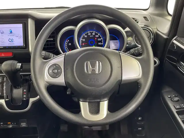 ホンダ Ｎ ＢＯＸ カスタム G Lパッケージ 栃木県 2016(平28)年 4.2万km ブリリアントスポーティブルーメタリック2トーン 社外ナビ/(CD/DVD/フルセグTV/Bluetooth/USB)/バックカメラ/ETC/片側パワスラ/オートライト/横滑り防止装置/フォグランプ/スマートキー/プッシュスタート/アイドリングストップ/ウィンカーミラー/電動格納ミラー/純正14インチアルミホイール/社外フロアマット