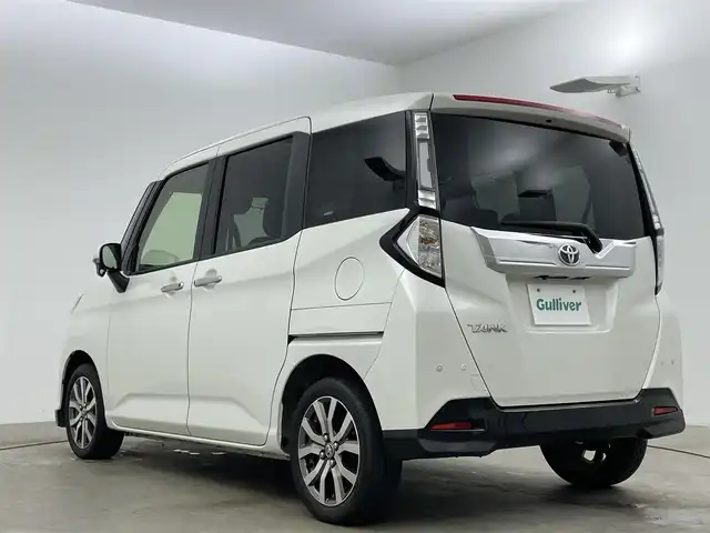 トヨタ タンク カスタムG－T 岡山県 2018(平30)年 6.2万km パールホワイトⅢ ナビ　衝突被害軽減ブレーキ　両側パワースライドドア　ビルトインＥＴＣ　ＬＥＤヘッドライト　バックカメラ　フルセグＴＶ　クルーズコントロール　前後ドライブレコーダー　純正１５インチアルミホイール