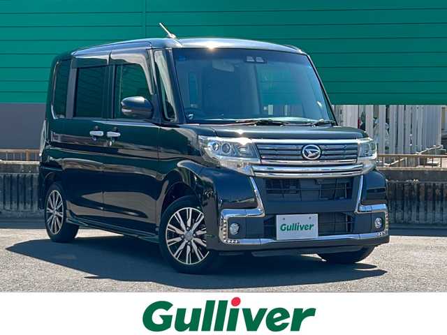 ダイハツ タント カスタムX トップED LTD SAⅢ 茨城県 2017(平29)年 3.9万km ブラックマイカメタリック 両側パワースライドドア/Bluetooth/ドライブレコーダー/衝突被害軽減システム/ベンチシート/横滑り防止装置/ABS/オートライト/LEDライト/CD、DVD使用可/USB/フルセグTV/リモコンキー/後方コーナーセンサー搭載