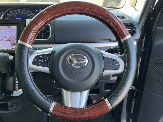 ダイハツ タント カスタムX トップED LTD SAⅢ 茨城県 2017(平29)年 3.9万km ブラックマイカメタリック 両側パワースライドドア/Bluetooth/ドライブレコーダー/衝突被害軽減システム/ベンチシート/横滑り防止装置/ABS/オートライト/LEDライト/CD、DVD使用可/USB/フルセグTV/リモコンキー/後方コーナーセンサー搭載