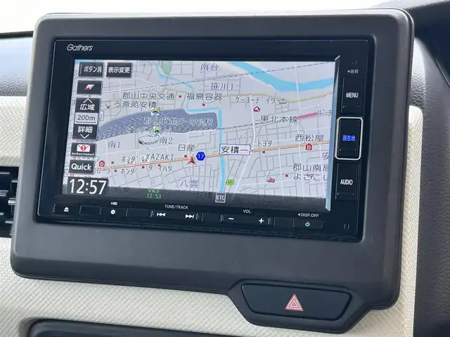 ホンダ Ｎ ＢＯＸ G L ホンダセンシング 福島県 2020(令2)年 3万km プレミアムアイボリーパールⅡ 純正メモリナビ/　【フルセグ/CD/DVD/SD/MSV/BT/USB/AUX】/バックカメラ/ステアリングスイッチ/レーダークルーズコントロール/ビルトインETC/ドライブレコーダー/前席シートヒーター/レーンキープアシスト/衝突軽減システム/片側パワースライドドア/コーナーセンサー/LEDヘッドライト（AUTO機能付き）/　・フォグランプ/スペアキー×１/純正フロアマット/横滑り防止機能
