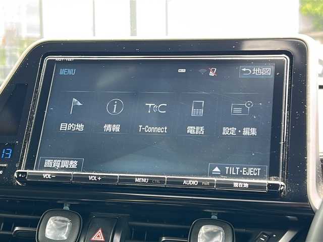 トヨタ Ｃ－ＨＲ G 山形県 2017(平29)年 6.9万km ホワイトパールクリスタルシャイン 純正ナビ/(フルセグTV/CD/SD/BT)/バックカメラ/ドライブレコーダー前後/ビルトインETC/レーダークルーズコントロール/プリクラッシュセーフティー/レーンキープアシスト/ブラインドスポットモニター/ハイビームアシスト/クリアランスソナー/シートヒーター(D＋N席)/デュアルオートエアコン(ナノイー)/ドライブセレクト/革巻きステアリング/ステアリングスイッチ/オートライト/プッシュスタート/スマートキー/ウインカー付き電動格納ミラー/ドアバイザー/LEDヘッドライト/フォグランプ/純正フロアマット/純正18インチAW