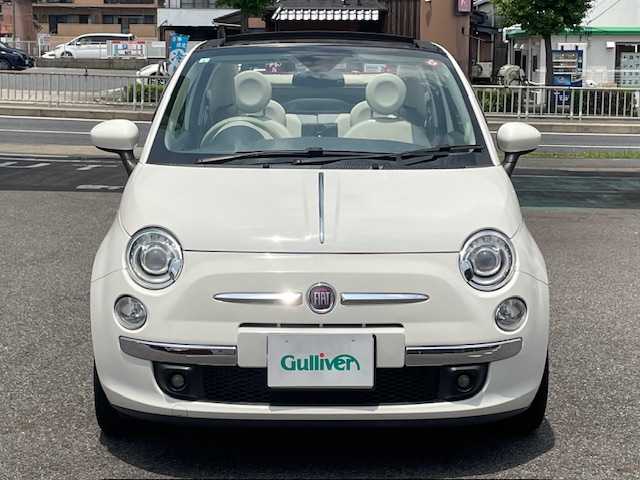 フィアット ５００Ｃ ツインエア ラウンジ 愛知県 2015(平27)年 5.7万km ボサノバホワイト /禁煙車//社外メモリーナビ(AVIC-MP33)//ワンセグTV・CD・AM・AM・microSD//ETC//HIDヘッドライト//電動ルーフ//START＆STOPシステム//アイドリングストップ//ヒルホールド//エレクトロニックスタビリティコントロール(ESC)//横滑り防止//アンチスリップレギュレーション(ASR)//ASR-OFFスイッチ//モーターシュレップレグルング(MSR)//ハイドローリックブレーキアシスト(HBA)//リヤパーキングセンサー//イモビライザー//フロントフォクランプ//本革巻きステアリングホイール//ステアリングスイッチ//純正フロアマット//純正バイザー//スペアキー1本(板キー)//保証書/取扱説明書//ナビ説明書