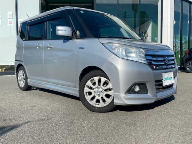 スズキ ソリオ HV MZ 兵庫県 2020(令2)年 4.5万km 黒 ・純正ナビ/・全方位カメラ/・レーダークルーズコントロール/・パドルシフト/・両側パワースライドドア/・ETC