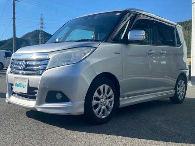 スズキ ソリオ HV MZ 兵庫県 2020(令2)年 4.5万km 黒 ・純正ナビ/・全方位カメラ/・レーダークルーズコントロール/・パドルシフト/・両側パワースライドドア/・ETC