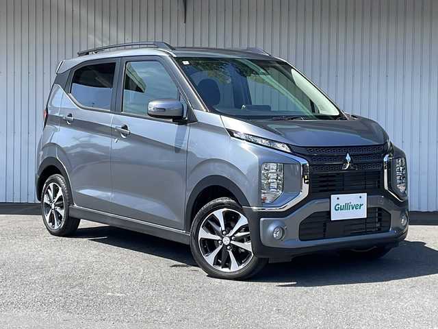 三菱 ｅＫクロス G プレミアム 長野県 2024(令6)年 0.3万km チタニウムグレーメタリック ４WD/純正９インチナビフルセグTV/MIパイロット/全方位カメラ/シートヒーター /ステアリングヒーター/インテリジェントミラー/ワンオーナー/前後コーナーセンサー /純正１５インチアルミ/踏み間違い防止/FCM/LDW