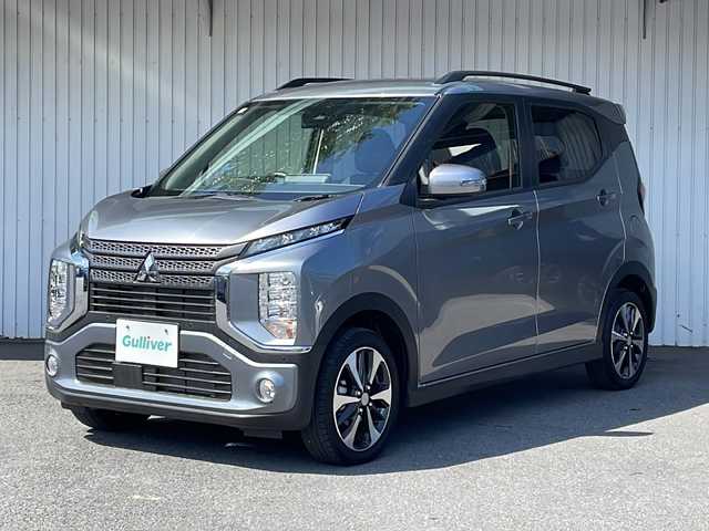 三菱 ｅＫクロス G プレミアム 長野県 2024(令6)年 0.3万km チタニウムグレーメタリック ４WD/純正９インチナビフルセグTV/MIパイロット/全方位カメラ/シートヒーター /ステアリングヒーター/インテリジェントミラー/ワンオーナー/前後コーナーセンサー /純正１５インチアルミ/踏み間違い防止/FCM/LDW