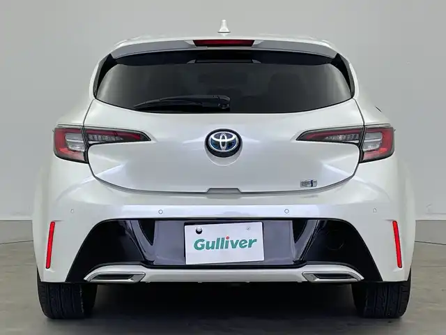 トヨタ カローラ スポーツ ハイブリッドG Z 新潟県 2019(平31)年 8.4万km ホワイトパールクリスタルシャイン 純正SDナビ【NSZT-Y66T】/　DVD/CD/SD/USB/Bluetooth/フルセグTV/プリクラッシュセーフティ/レーントレーシングアシスト/ロードサインアシスト/レーダークルーズコントロール/レーンディパーチャーアラート/ブラインドスポットモニター/オートパーキングブレーキ/オートマチックハイビーム/オートヘッドライト/前席シートヒーター/ステアリングヒーター/バックモニター/フロントカメラ/デジタルインナーミラー/ビルトインETC2.0/カーテンエアバッグ/スマートエントリーキー/プッシュスタート