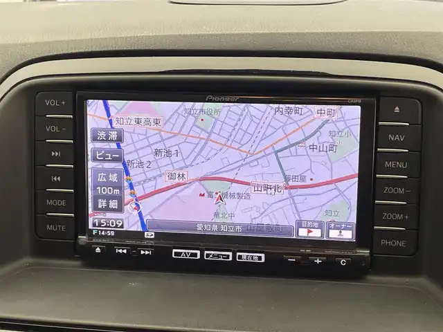 マツダ ＣＸ－５ XD Lパッケージ 愛知県 2014(平26)年 6.5万km ジェットブラックマイカ 純正ナビ　ＢＯＳＥサウンド　シートヒーター　禁煙車　バックカメラ　サイドカメラ　フルセグＴＶ　Ｂｌｕｅｔｏｏｔｈ　ＨＤＭＩ　黒革　クルーズコントロール　パドルシフト　ＨＩＤオートライト　フォグ　純正１７インチ