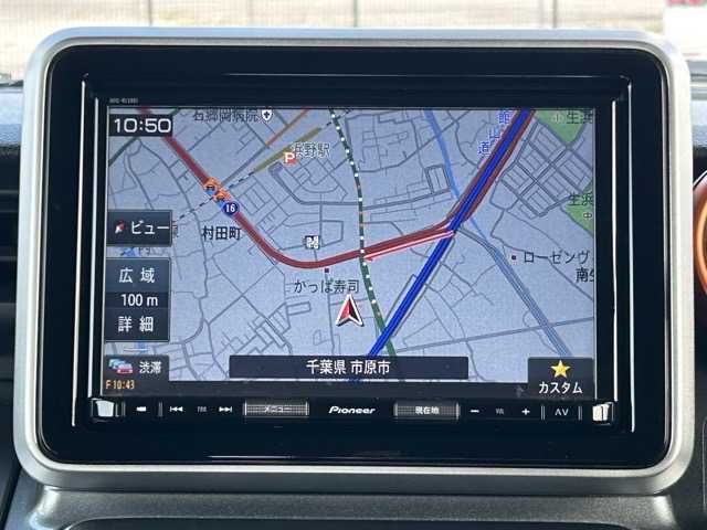 スズキ スペーシア ギア HYBRID XZ 千葉県 2019(平31)年 3.9万km オフブルーメタリック/ガンメタリック2トーンルーフ 純正メモリナビ/CD/DVD/SD/Bluetooth/フルセグTV/バックカメラ/ビルトインETC/ドライブレコーダー/両側パワースライドドア/衝突被害軽減ブレーキ/レーンキープアシスト/コーナーセンサー/シートヒーター/プッシュスタート/スマートキー/ウインカーミラー/純正フロアマット