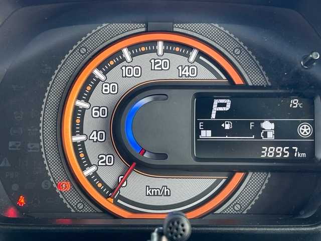 スズキ スペーシア ギア HYBRID XZ 千葉県 2019(平31)年 3.9万km オフブルーメタリック/ガンメタリック2トーンルーフ 純正メモリナビ/CD/DVD/SD/Bluetooth/フルセグTV/バックカメラ/ビルトインETC/ドライブレコーダー/両側パワースライドドア/衝突被害軽減ブレーキ/レーンキープアシスト/コーナーセンサー/シートヒーター/プッシュスタート/スマートキー/ウインカーミラー/純正フロアマット
