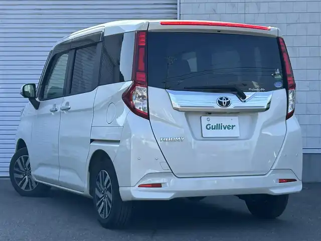 トヨタ ルーミー カスタムG 道東・釧路十勝 2019(平31)年 12.9万km パールホワイトⅢ 4WD/純正ナビ/フルセグTV/全方位カメラ/両側パワースライドドア/衝突軽減ブレーキ/シートヒーター/クルーズコントロール/ビルトインETC/プッシュスタート/スマートキー/保証書/取扱説明書/オートライト/オートハイビーム