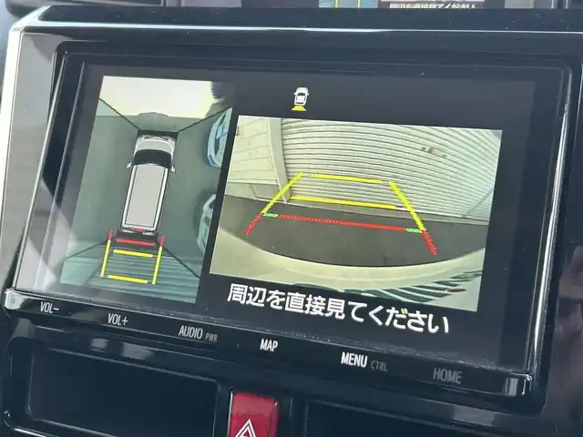 トヨタ ルーミー カスタムG 道東・釧路十勝 2019(平31)年 12.9万km パールホワイトⅢ 4WD/純正ナビ/フルセグTV/全方位カメラ/両側パワースライドドア/衝突軽減ブレーキ/シートヒーター/クルーズコントロール/ビルトインETC/プッシュスタート/スマートキー/保証書/取扱説明書/オートライト/オートハイビーム