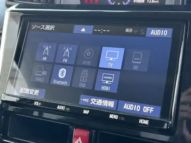 トヨタ ルーミー カスタムG 道東・釧路十勝 2019(平31)年 12.9万km パールホワイトⅢ 4WD/純正ナビ/フルセグTV/全方位カメラ/両側パワースライドドア/衝突軽減ブレーキ/シートヒーター/クルーズコントロール/ビルトインETC/プッシュスタート/スマートキー/保証書/取扱説明書/オートライト/オートハイビーム