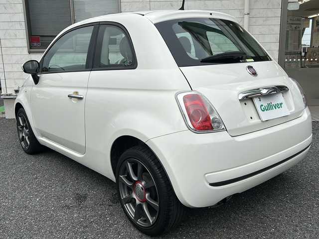 フィアット ５００ スーパーポップ トポ 埼玉県 2015(平27)年 11.5万km ビアンコ・ガーラ 社外ナビ/社外ミラードラレコ前後　/純フロア　/ETC/AM/FM/CD/TRC/abarth16AW