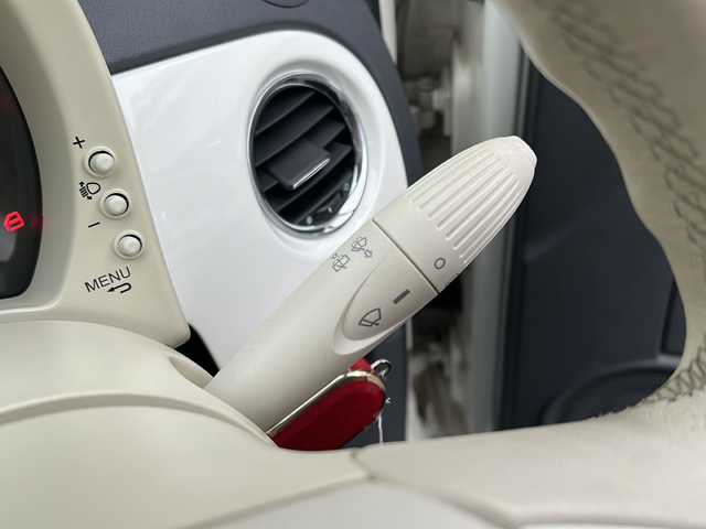 フィアット ５００ スーパーポップ トポ 埼玉県 2015(平27)年 11.5万km ビアンコ・ガーラ 社外ナビ/社外ミラードラレコ前後　/純フロア　/ETC/AM/FM/CD/TRC/abarth16AW