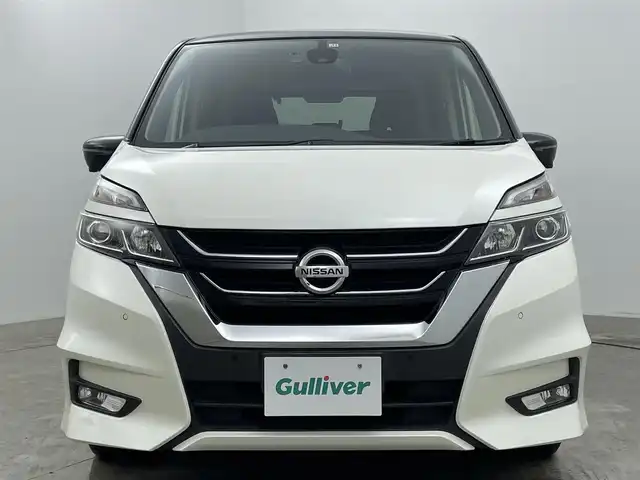 日産 セレナ ハイウェイスター Vセレクション 岡山県 2017(平29)年 6.5万km ブリリアントホワイトパール 2トーン 純正9インチナビ/・バックカメラ/・FM/AM/Bluetooth/フルセグ/CD/DVD/AUX/フリップダウンモニター/デジタルインナーミラー/プロパイロット/セーフティシステム/・エマージェンシーブレーキ/・レーンキープアシスト/・コーナーセンサー/オートホールド/ISOFIX/ステアリングスイッチ/チルトステアリング/シートリフター/社外ドアバイザー/ハンズフリー付両側パワースライドドア/前方ドライブレコーダー/ETC/純正16インチアルミ/純正フロアマット/新車保証書/取扱説明書