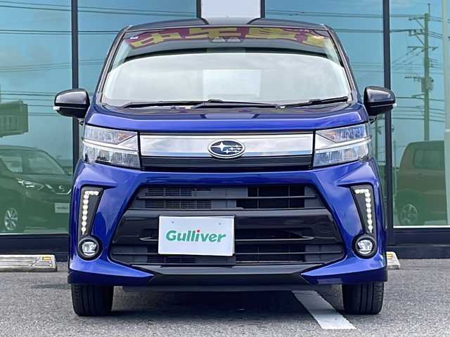 スバル ステラ カスタム RS スマートアシスト 福岡県 2018(平30)年 10.8万km ブラックマイカメタリック/ディープブルークリスタルマイカ2トーン 社外メモリナビ（NMZK-W68D）/フルセグ/DVD再生/USB接続/BT接続/ETC/運転席シートヒーター/純正フロアマット/純正ドアバイザー/アイドリングストップ/プッシュスタート/オートライト